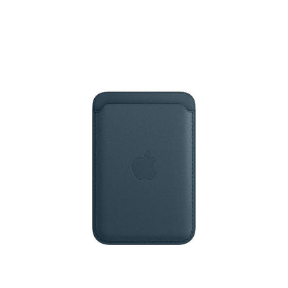 Porte-cartes Magnétique en Cuir pour iPhone 12 à 17 & Samsung S24/S25