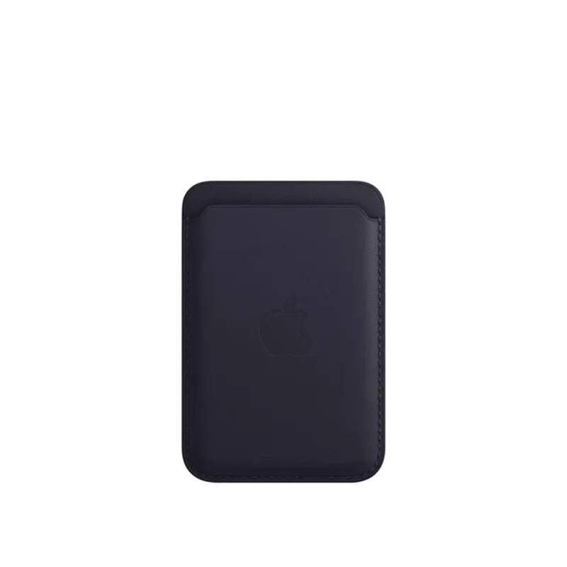 Porte-cartes Magnétique en Cuir pour iPhone 12 à 17 & Samsung S24/S25